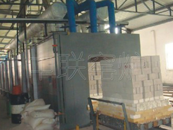 朔州Pingdingshan Xinzhiyuan 60m Mullite Tunnel Kiln