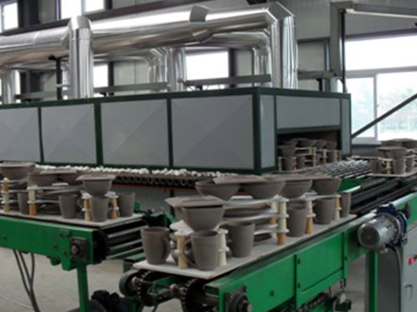 六安Shanxi High Ceramics 80 Meters Raw Roller Kiln